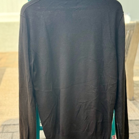Banana Republic Silk Cashmere 1/4 Zip Sweater — Size L - Picture 3 of 9